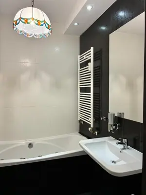 Łazienka w obiekcie Deluxe Apartament na wyłączność z darmowym parkingiem w garażu fv