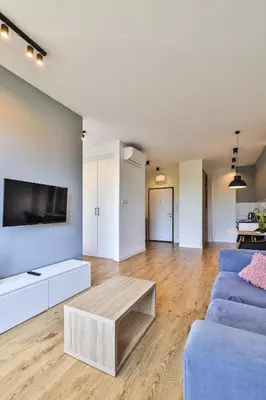 Telewizja i/lub zestaw kina domowego w obiekcie Sławińska 6 By Perfect Apart 510 & 511