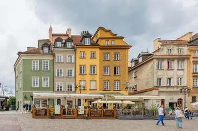 Budynek, w którym mieści się apartament