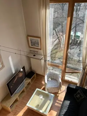 Część wypoczynkowa w obiekcie Royal Route Cosy Apartment