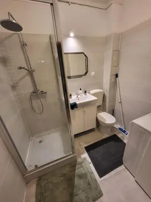 Łazienka w obiekcie Apartament Rozłucka