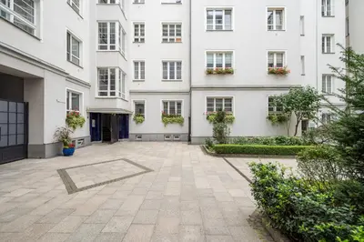 Ogród w obiekcie Apartament na Poznańskiej