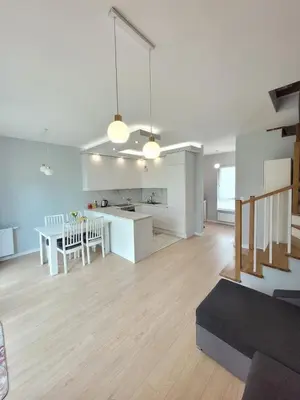 Kuchnia lub aneks kuchenny w obiekcie Luxury House with Garden near Chopin Airport