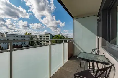 Balkon lub taras w obiekcie Pileckiego 59 by Homeprime