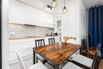 Kuchnia lub aneks kuchenny w obiekcie Apartamenty Pańska PREMIUM by Your Freedom