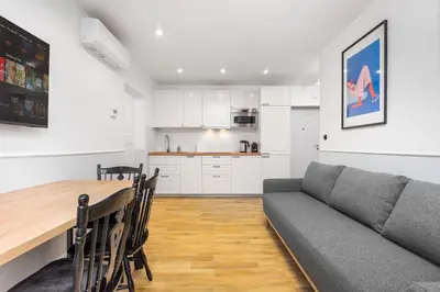 Kuchnia lub aneks kuchenny w obiekcie Apartamenty Pańska PREMIUM by Your Freedom
