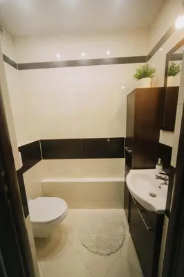 Łazienka w obiekcie Etiuda Resident Apartment Mokotów, metro Służew