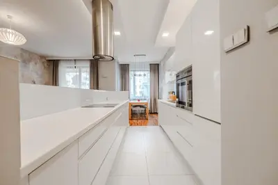 Kuchnia lub aneks kuchenny w obiekcie Apartament Klimczaka 22