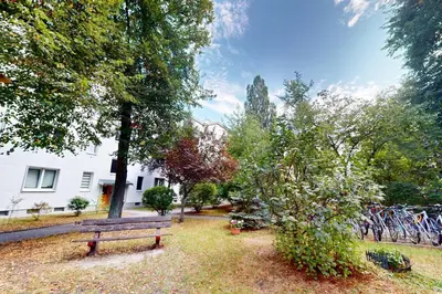 Ogród w obiekcie Greenview Apartment Zoliborz