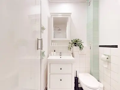 Łazienka w obiekcie Greenview Apartment Zoliborz