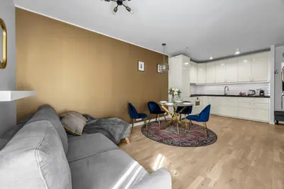 Kuchnia lub aneks kuchenny w obiekcie Praga Apt - Parking, Terrace - by Rentujemy