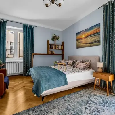 Śródmieście Apt - Balcony & Workspace - by Rentujemy