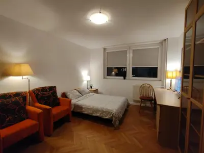 Część wypoczynkowa w obiekcie City Center Hollidays ROOM'S