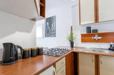 Kuchnia lub aneks kuchenny w obiekcie Urban Apartaments - Great Location - City Center - Żelazna