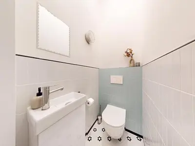Łazienka w obiekcie Elektoralna Premium Apartment City Center