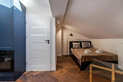 Kuchnia lub aneks kuchenny w obiekcie Close-Golden Apartments Waw - Old Town - Marcinkowskiego #2