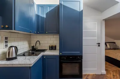 Kuchnia lub aneks kuchenny w obiekcie Close-Golden Apartments Waw - Old Town - Marcinkowskiego #2