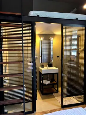 Łazienka w obiekcie Loft Apartment Warsaw Centrum lok 4
