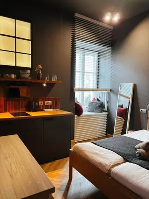 Część wypoczynkowa w obiekcie Apartment Loft Center Warsaw lok 1