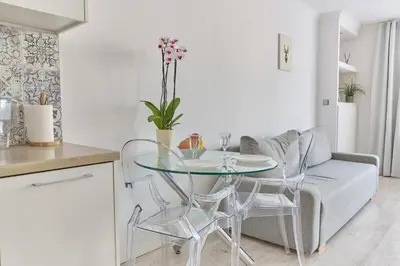 Plan piętra w obiekcie Sunny city-center apartment - Zielna street