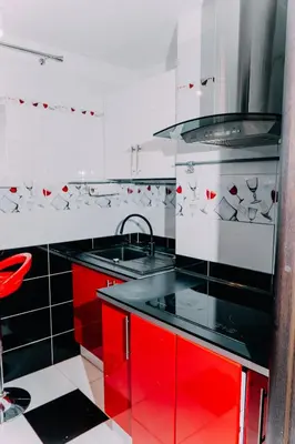 Kuchnia lub aneks kuchenny w obiekcie TourFlat21 Apartment for Travelers