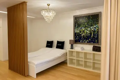 Łóżko lub łóżka w pokoju w obiekcie Prime Warsaw - Ideal Location, Old Town, City Center