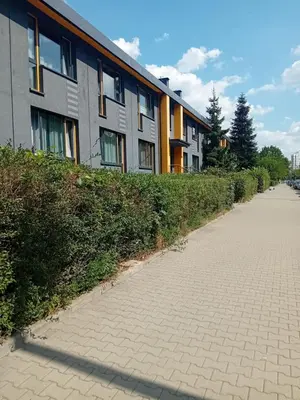 Budynek, w którym mieści się apartament