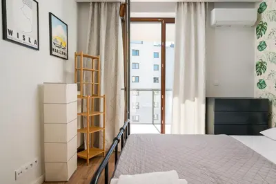 Plan piętra w obiekcie Business Mokotów Park 18 Apartment by BookingHost