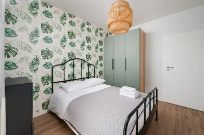 Plan piętra w obiekcie Business Mokotów Park 18 Apartment by BookingHost