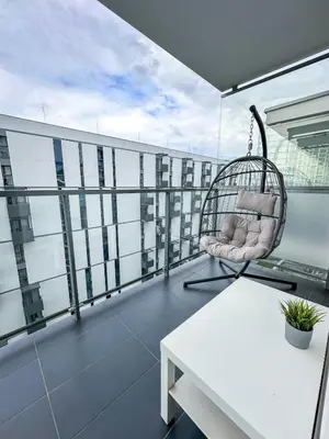 Balkon lub taras w obiekcie Chill Spot balcony parking