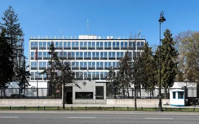 Budynek, w którym mieści się apartament