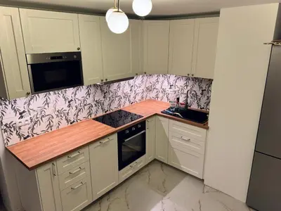 Kuchnia lub aneks kuchenny w obiekcie Apartament - Mieszkanie, nocleg przy Centrum Zdrowia Dziecka - Warszawa Międzylesie Wawer - Dzięcieliny 15
