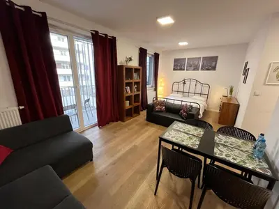 Część wypoczynkowa w obiekcie Ordona Charming Studio II