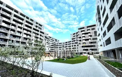 Budynek, w którym mieści się apartament