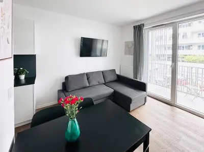 Część wypoczynkowa w obiekcie Ordona Charming Studio I
