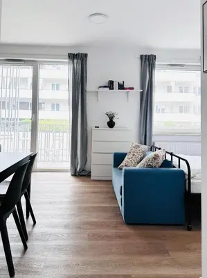 Część wypoczynkowa w obiekcie Ordona Charming Studio I