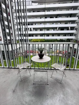 Balkon lub taras w obiekcie Ordona Charming Studio I