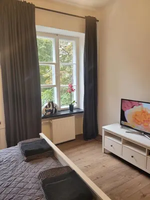Telewizja i/lub zestaw kina domowego w obiekcie Studiofreta21