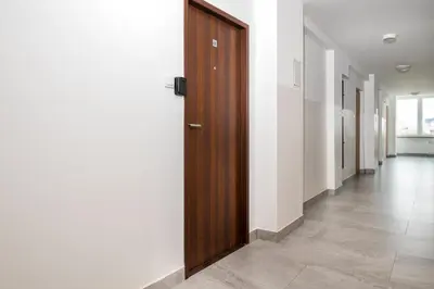 Plan piętra w obiekcie Krasiński Garden Elegant Apartment by BookingHost