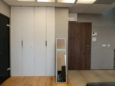 Plan piętra w obiekcie Bliska Wola Towers 1 bedroom apartment