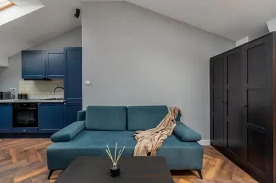 Kuchnia lub aneks kuchenny w obiekcie Close-Urban Chic - City Center - Stadion Narodowy - Marcinkowskiego 1