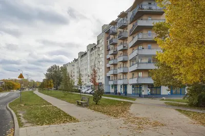 Budynek, w którym mieści się apartament