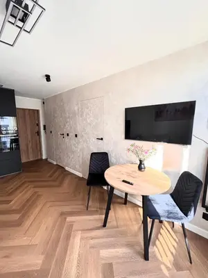 Kuchnia lub aneks kuchenny w obiekcie 409 Apartment