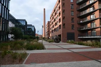 Budynek, w którym mieści się apartament
