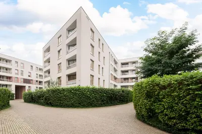 Budynek, w którym mieści się apartament