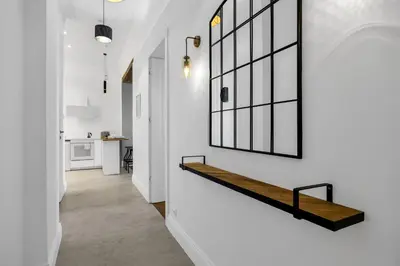 Kuchnia lub aneks kuchenny w obiekcie Muranów Apt - 49m2, City View - By Rentujemy