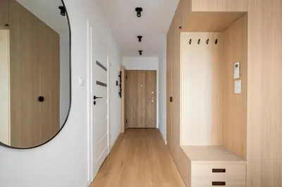 Plan piętra w obiekcie Racławicka 7 Superior Apartment by BookingHost