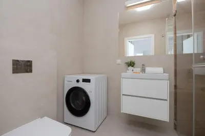 Plan piętra w obiekcie Lazurowa Charming Apartment with Parking & Garden in Warsaw by Noclegi Renters