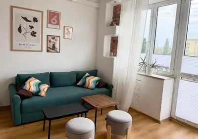Część wypoczynkowa w obiekcie OhMyHome Stara Ochota