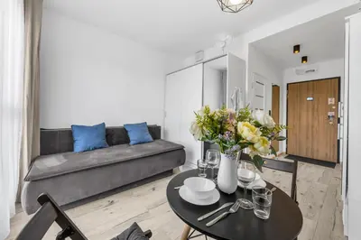 Część wypoczynkowa w obiekcie Warsaw Wola Studio - Top Location - by Rentujemy